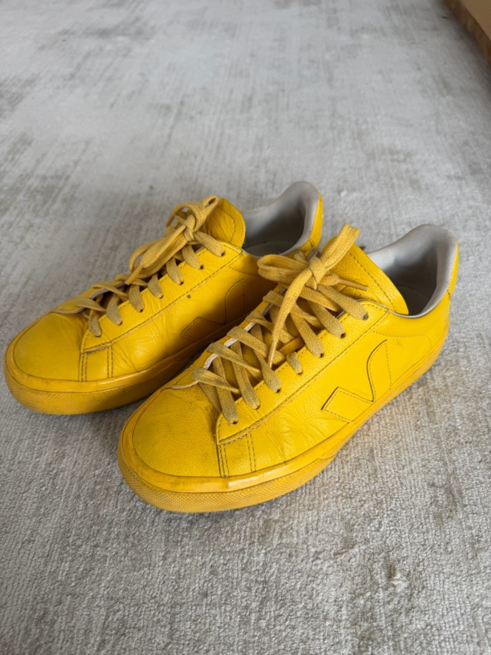 Veja x Mansur Gavriel Campo Sneakers – Sunshine Yellow – Size 37 / US 6